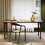 Modern Dining Table and Chair Set Rectangular Household Use