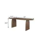 Semi Circular Household Antique Style Dining Table