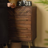 Modern 6 Drawer Dresser Chest of Drawers Storage Cabinet