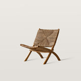 Natural Rattan Single Sofa Chair Balcony Leisure Chair