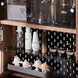 Mini Makeup Vanity Nightstand Storage Cabinet