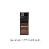 Mini Makeup Vanity Nightstand Storage Cabinet