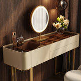 Beige vanity