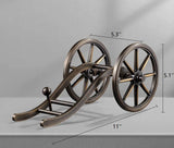 Bronze Wine Rack Wine Cabinet Desktop Ornament