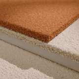 Sandstone Texture Decorative Paiting in the Entrance Hall Corridor