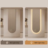 Sandstone Texture Decorative Paiting in the Entrance Hall Corridor