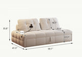 Rebound Folding Sofa Bed with Three Dimensional Surface