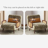 Folding Sofa Bed with Linen Fabric for Living Room Bedroom