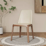 Modern Upholstered Dining Chair High Back Accent Side Chairs