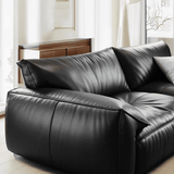 Straight-row Leather Sofa Italian Light Luxury Modular Sofa