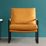 Simple Yellow Sofa Chair Casual Chair for Living Room