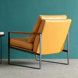 Simple Yellow Sofa Chair Casual Chair for Living Room