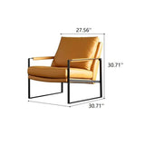 Simple Yellow Sofa Chair Casual Chair for Living Room