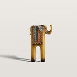 Mid-style Retro Imitation Wood Elephant Art Ornament