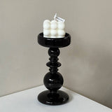 Italian Light Luxury Candlestick TV Cabinet Wine Cabinet Decoration