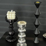 Italian Light Luxury Candlestick TV Cabinet Wine Cabinet Decoration