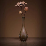Bronze Vase For Living Room Home Decoration Craft Ornament
