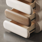 Capsule Stack Side Table Ample Storage Nightstand