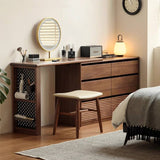Modern Chest of Drawers Wooden Dresser with 6 Storage Drawers
