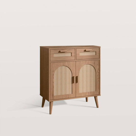 Rattan Sideboard Cabinet Storage Buffet