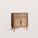 Rattan Sideboard Cabinet Storage Buffet