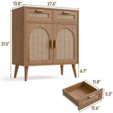 Rattan Sideboard Cabinet Storage Buffet