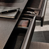 Modern Office Desk with Hidden Storage for Home Office