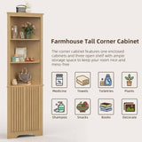 Tall Corner Cabinet With Doors Corner Pantries