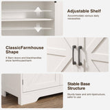 Tall Large Wood Storage Cabinet Kitchen Pantry Cabinet