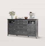 Wooden Kitchen Sideboard Buffet Cabinet