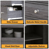 Wooden Kitchen Sideboard Buffet Cabinet