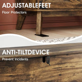 Farmhouse 5 Drawers Dresser Chests for Bedroom