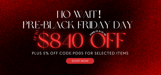 Pre-Black Friday Sale is Going On