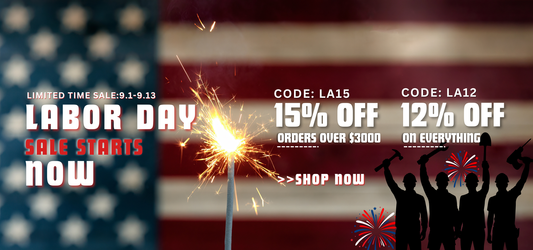 Labor Day Discounts are Here-Save Up to 15% OFF
