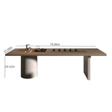 70'' Rectangle Coffee Table Modern Cocktail Table