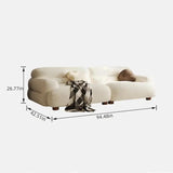 Modern Wool Couch Loveseat Sectional Sofas