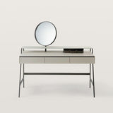 Modern Makeup Vanity Desk with Metal Legs