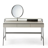 Modern Makeup Vanity Desk with Metal Legs