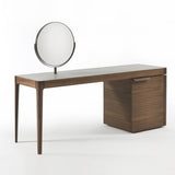 Mid Century Modern Makeup Vanity with Mirror