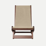 Modern Comfort Wood Frame Lounge Chair