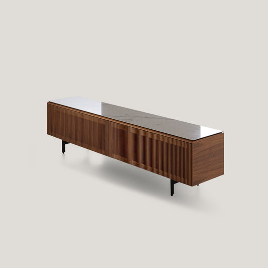 Modern Wood TV Stand Media Console