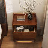 2-Drawer Bedroom Nightstand With LED Lighting