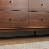 Mid-Century Luxury Storage Cabinet 9-Drawer Dresser