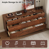 Mid-Century Luxury Storage Cabinet 9-Drawer Dresser