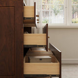 Mid-Century Luxury Storage Cabinet 9-Drawer Dresser