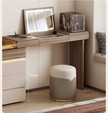 Luxury Extendable Makeup Vanity with Flip-up Mirror&Strip Lights
