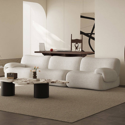 Upholstered Straight Modular Sofa Couch for Living Room