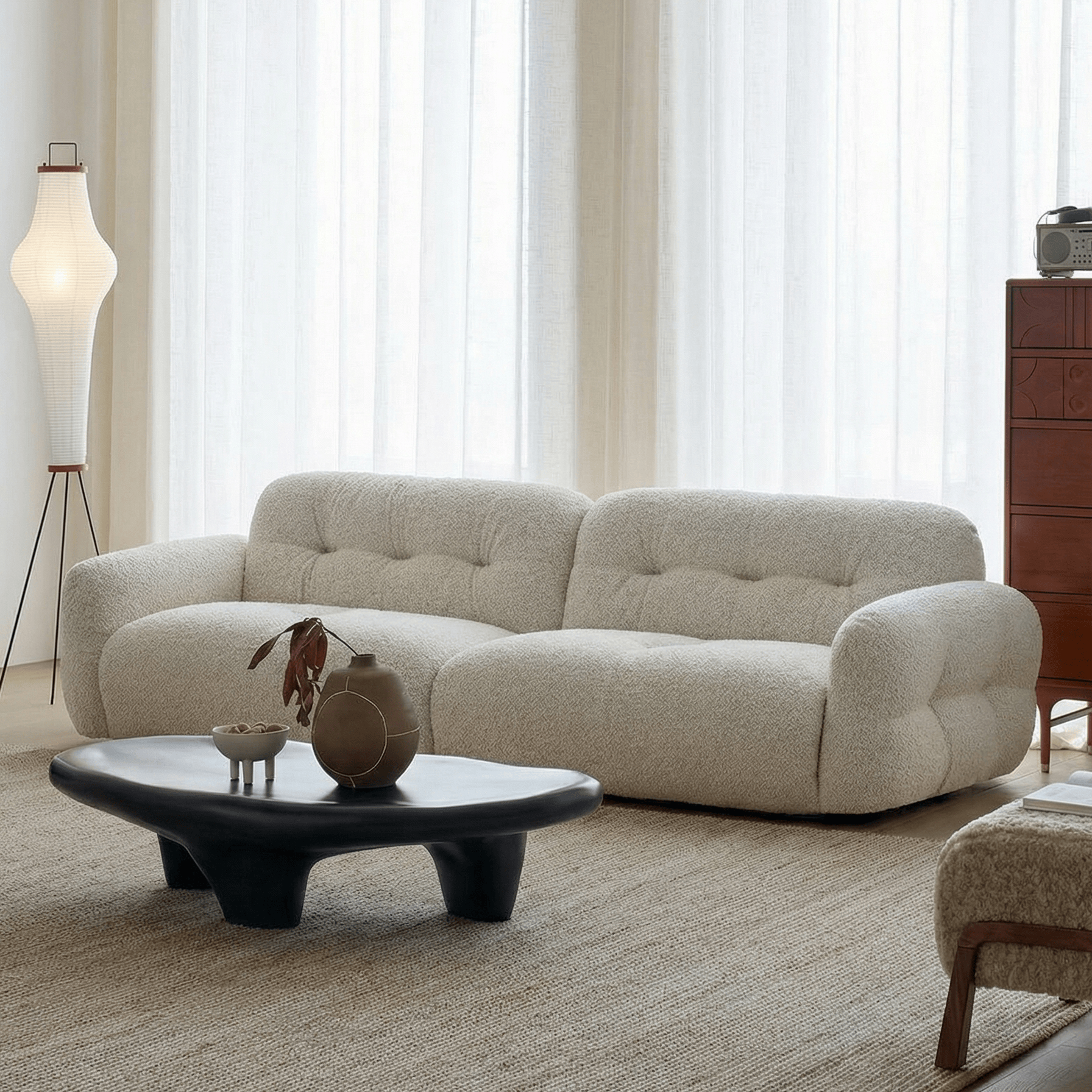 Beige(Boucle Fabric)