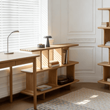 Cube 3-Tier Stack Bookshelf with Modular Open Shelving