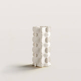 Sculptural Ceramic Vases with Wavy Texture for Home Decor